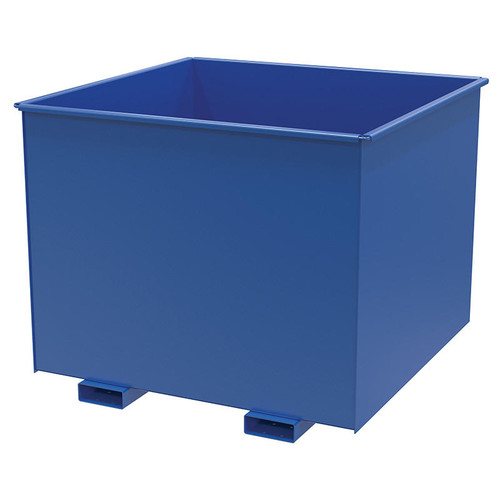 Vestil Rotational Box Hopper 2.50 Cu Yd Hd Blue 