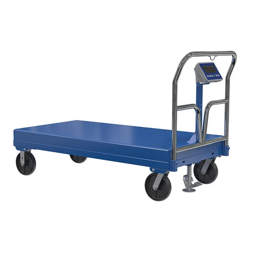 Vestil Steel Platform Truck 3.6K 24X72 W/Scale 