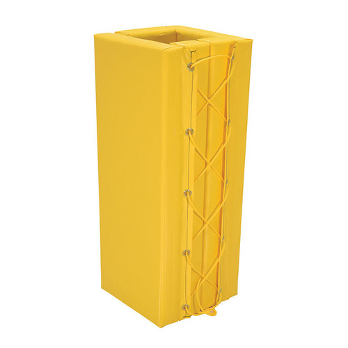 Vestil Column Prot Yellow Pad Square 3Ft 8In Yl 