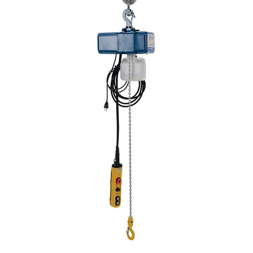 Vestil Variable Speed Elect Hoist 250 Lb Cap 