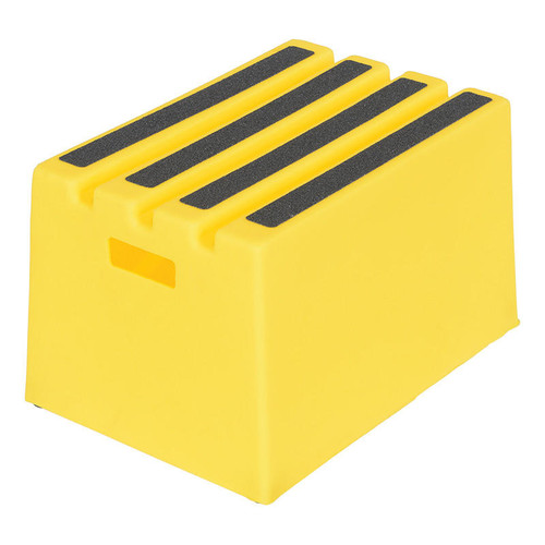 Vestil Polyethylene Step Stool Yellow 1 Step 