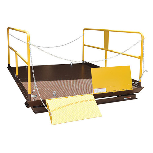 Vestil Prem Truck Scissor Dock Lift 6K 8X10 Ft 