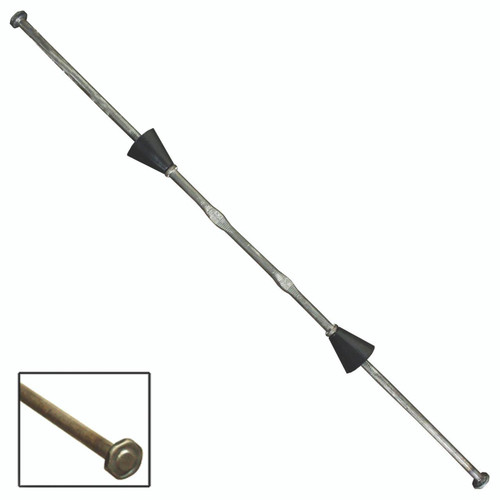 Dayton Superior A4H Hex Head Snap Tie, 10 x 8-1/4in, with 1 x 1in Plastic Cone (100/Ct) 
