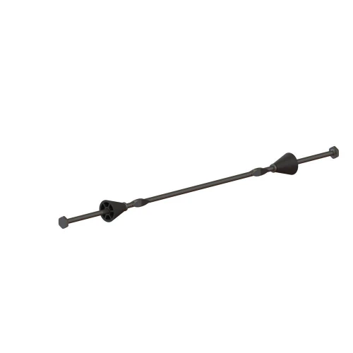 Dayton Superior A3A2 A3 Snap Tie, 12 x 8-1/4 with 1 x 1in A2 Plastic Cone (100/Case) 