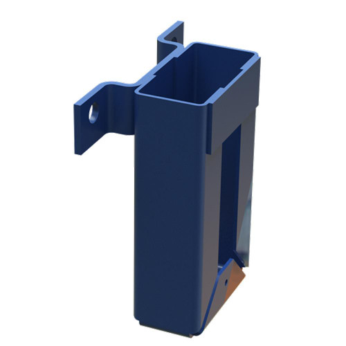 Dayton Superior C53 Bridge Overhang Guard Rail Receptacle W/ Nuts Bolts, 2 x 6in 