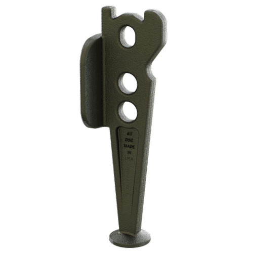 Dayton Superior P92FEW Fleet Erection Anchor, Shear Plate, 12.56in, 12 Ton, HDGALV 