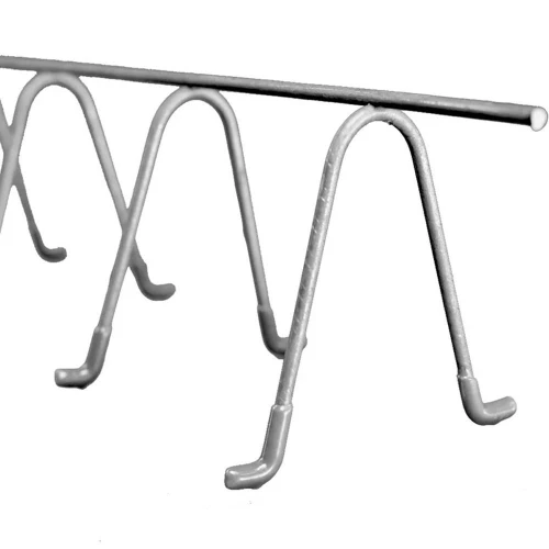 Dayton Superior CHC Continuous Rebar Chair Support, 6-1/2in x 100ft, Plastic Tipped 