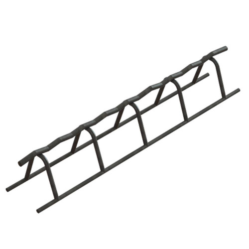 Paragon Dayton SBU Steel Upper Slab Bolster, Galvanized, 1-1/2in x 50ft 