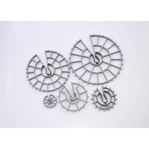 2-3/8in Rebar Spacer Wheels for 4-8 Bar (400/Ct)