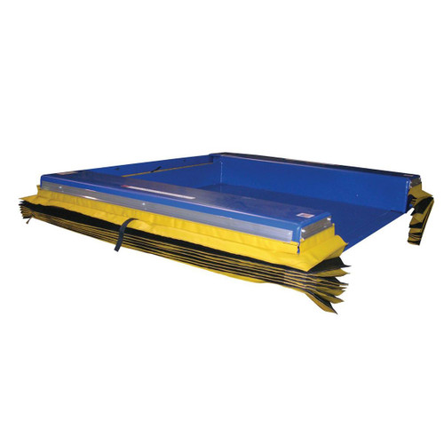 Vestil Accordion Curtain for Steel Ground Lift Scissor Table 