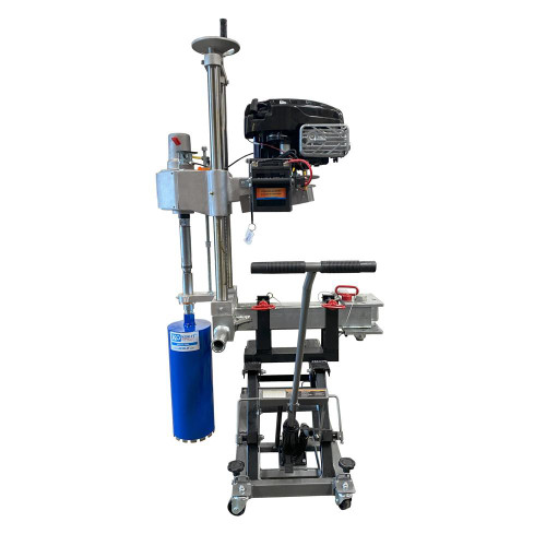 KOR-IT Core Drill Machine (Gas, Hitch Mounted), 8in Bit, 8.75HP 