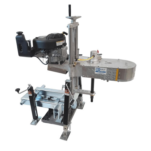 KOR-IT Core Drill Machine with Auger (Briggs Stratton Motor, Hitch), 17.5HP 