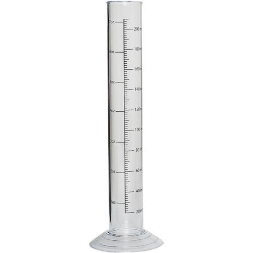 Thermco Hydrometer Jar, 500ml, Plastic, 56mm x 360mm, Graduated 
