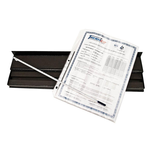 Thermco ASTM Thermometer, S65F, Non-Mercury, 122 to 176F, 0.2F Division 