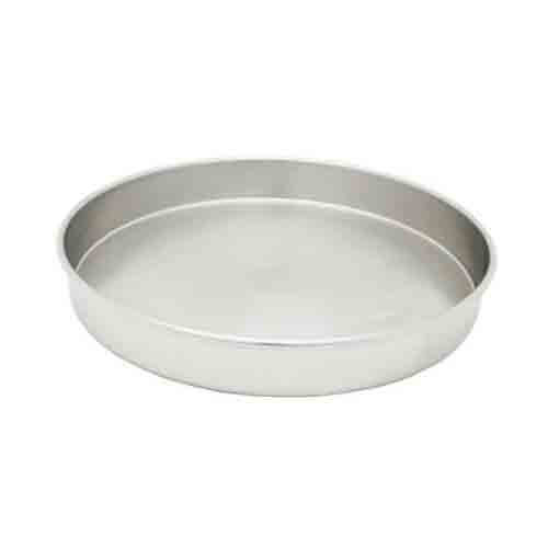 Global Gilson V6SHXPN, 6" Sieve Pan, Stainless, Half Height