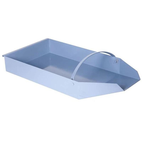 HMA Lab Supply Aggregate Handling Pan, Chute-End, 39 Quart 