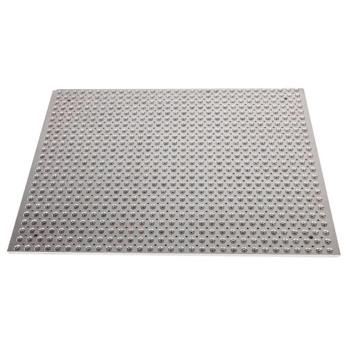 Gilson Company Bed of Screws for Direct Shear Testing, 12x16 inches, metallic testing equipment for soil and material characteristics analysis.