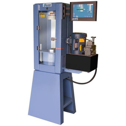 Gilson Company 325,000lbf Basic Concrete Compression Machine, a high-capacity testing machine for concrete strength with digital control panel and precision loading mechanism.