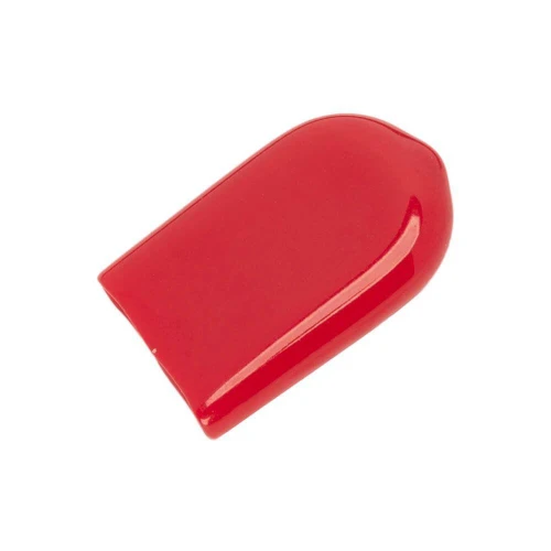 Gilson Company Cover Needle Valve Lever for Gilson Concrete Air Meter, red plastic lever handle used in concrete testing equipment.