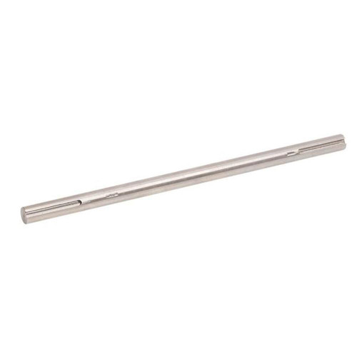 Gilson Company Drive Shaft Rod for Gilson Rotary Sifters, a metallic cylindrical rod used in laboratory sieving equipment.
