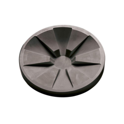 Fritsch Movable Grinding Disk, Manganese Steel (200mm), industrial grinding disk with adjustable movable segments for precise material removal.