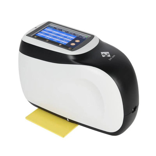 3nh Multi-Angle Spectrophotometer, innovative laboratory instrument with a touchscreen display for precise color measurement and analysis.