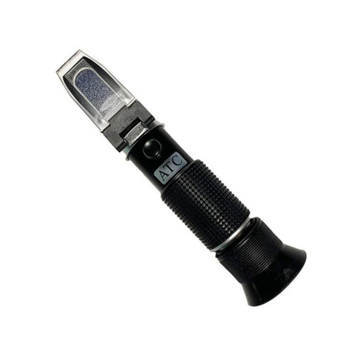Sper Scientific Sugar/Brix Refractometer - 0 to 80% with ATC, handheld optical device for measuring sugar concentration in liquids.