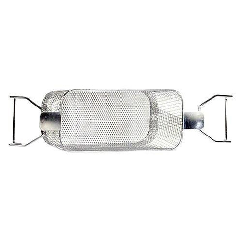 Crest Ultrasonics Basket for Ultrasonic Cleaner, 11.50 x 5.25 x 5 inches, perforated bottom for efficient cleaning