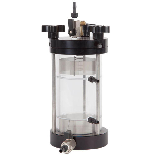 Gilson Company ASTM/AASHTO Permeameter, 3.0 inch diameter, laboratory testing instrument for measuring permeability of soil and aggregate materials.