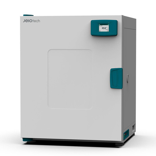 Lab Companion IB4-05S Incubator, Forced Convection with digital display showing temperature, compact laboratory incubator designed for precise temperature control and uniform airflow.
