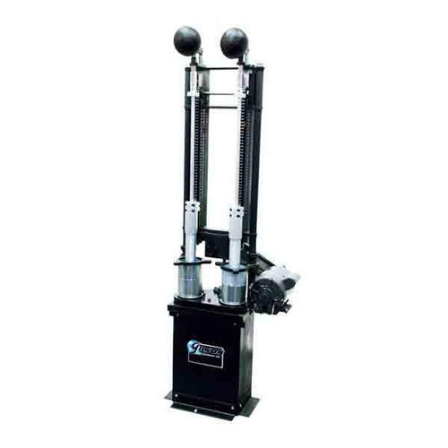 Global Gilson MS-2 Double Standard 4" Auto Compactor with Rotating Base