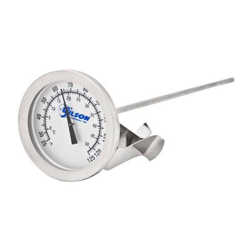 1 3/4 in Dial Dia, 12 in Stem Lg, Laboratory Dial Thermometer -  9PWD3