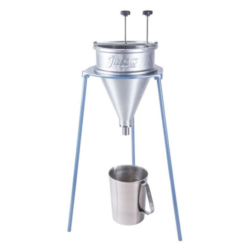 Flow Cone Apparatus for Grout with 3/4in Orifice, Complete Set