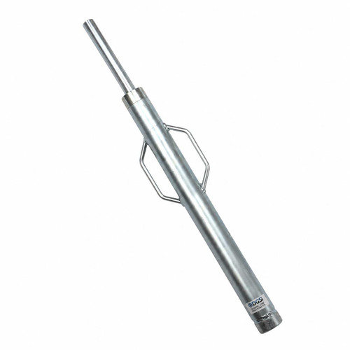 Durham Geo Dynamic Cone Penetrometer Hammer, metallic device used for geotechnical soil testing.