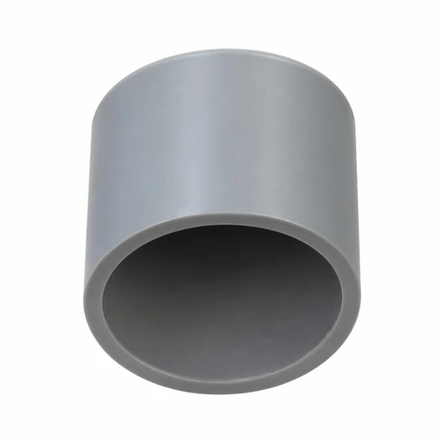 Product Dayton Superior 1-1/2in Dowel Bar Cap, gray plastic dowel bar cap for concrete joints, shown in a close-up view.