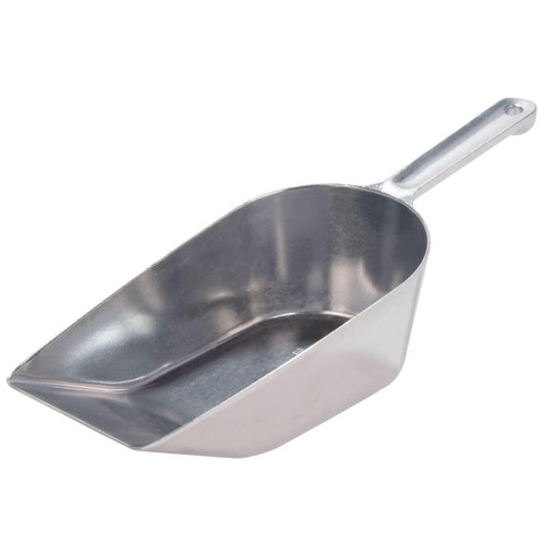 Gilson Company Aluminum Flat Bottom Sample Scoop, 35oz 