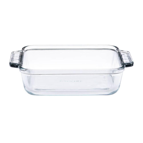 Gilson Company Glass Dish, Square, 1.5qt 