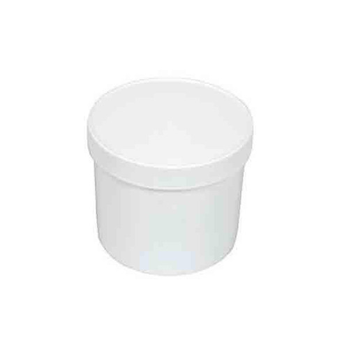 8oz (60 Dram) Plastic Container with Clear Lid - MOQ 250,000