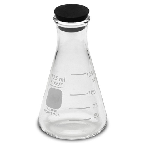 125ml Erlenmeyer Flask, Pyrex Edition | Flasks and Cylinder | CMTP
