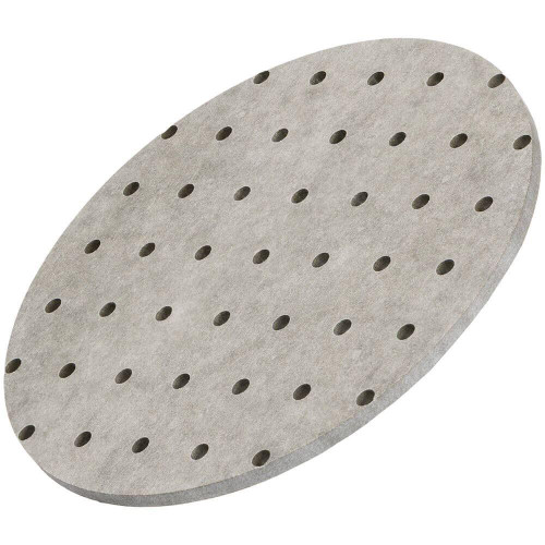 Gilson Company Desiccator Plate for 8in Desiccator, 190MM, round porous laboratory desiccator plate with numerous ventilation holes for moisture absorption.