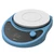 Lab Companion MS-17G Magnetic Stirrer with US Plug, 2000 RPM Max, blue and black color, digital display, and control knob.