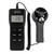 Sper Scientific Psychrometer / Anemometer, digital handheld device with display showing 29.0% RH and attached wind speed sensor.