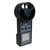 Sper Scientific Anemometer / Thermometer, digital handheld device with airflow fan and LCD display for measuring wind speed and temperature.