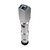 Sper Scientific Sugar/Brix Refractometer 0-80%, a handheld device with a metallic body used for measuring sugar content in liquids, featuring an adjustable focusing eyepiece and a digital readout.