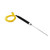 Sper Scientific Small Type K Immersion Thermometer Probe, yellow cable connecting to a black handle and stainless steel probe.