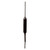 Sper Scientific Small Type K Immersion Thermometer Probe, black cylindrical probe with metal tip and attached cord for temperature measurement.