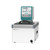Lab Companion CW3-10P Heating Bath Circulator (10L), digital temperature control device with display and control knob, in a laboratory setting for precise thermal experiments.