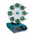 Lab Companion CRT-350 Rotator, laboratory rotator with multiple test tubes in a circular arrangement for mixing and rotating samples.