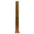 Certified MTP Concrete Air Meter Calibration Vessel, tall cylindrical brass calibration vessel standing upright on a square base against a white background.
