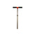 AMS 7/8in x 21in Plated Soil Probe with Handle, 5/8in Thread 